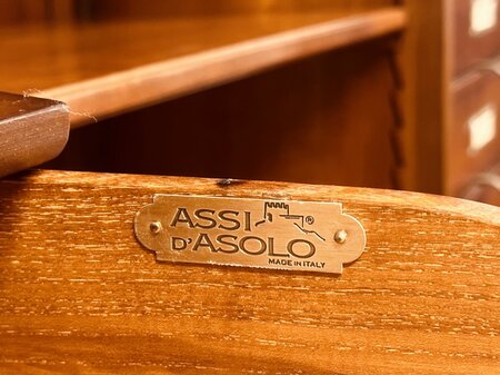 Antieke Italiaanse bibliotheekkast kast #2