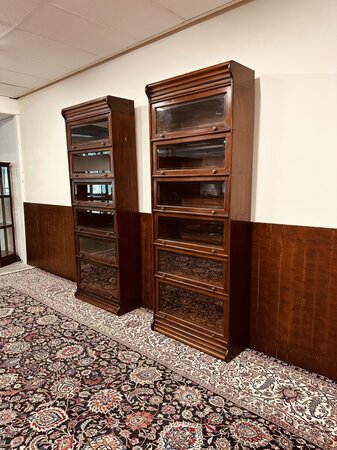 Antieke Globe Wernicke bibliotheekkast