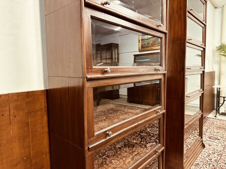 Antieke Globe Wernicke bibliotheekkast