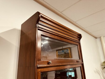 Antieke Globe Wernicke bibliotheekkast