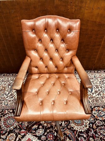Chesterfield Gainsborough bureaustoel Bordeaux