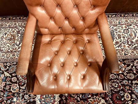 Chesterfield Gainsborough bureaustoel Bordeaux