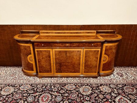 Antiek Italiaans wortelhout dressoir