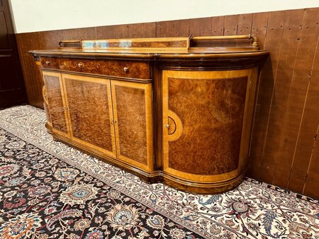 Antiek Italiaans wortelhout dressoir
