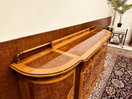Antiek Italiaans wortelhout dressoir