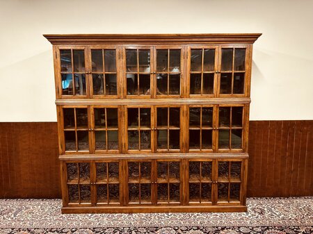 Eichholtz eikenhouten bibliotheek kast