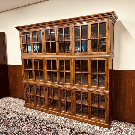 Eichholtz eikenhouten bibliotheek kast