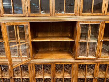 Eichholtz eikenhouten bibliotheek kast
