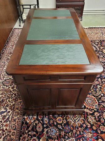 Engels Klassiek Mahonie Chesterfield Bureau