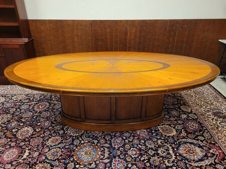 Art Deco Globe Wernicke Vergadertafel Tafel