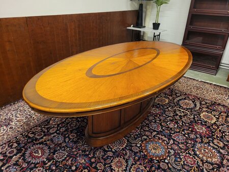 Art Deco Globe Wernicke Vergadertafel Tafel
