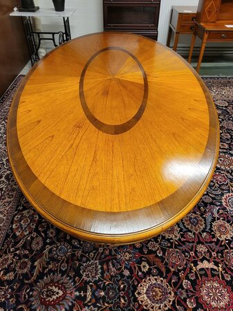 Art Deco Globe Wernicke Vergadertafel Tafel
