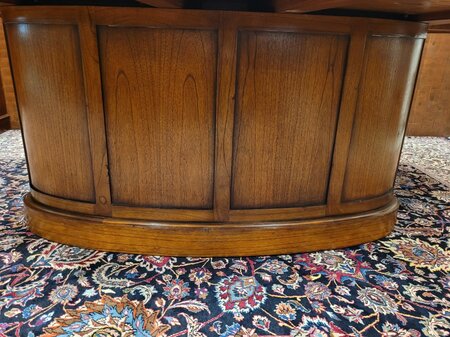 Art Deco Globe Wernicke Vergadertafel Tafel