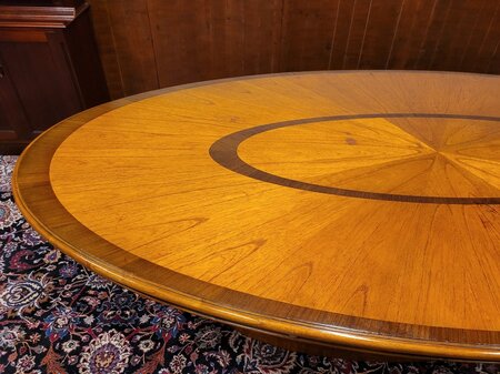 Art Deco Globe Wernicke Vergadertafel Tafel