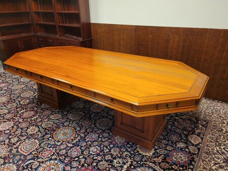 Art Deco Jan Frantzen Vergadertafel Tafel met 6 stoelen
