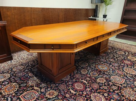 Art Deco Jan Frantzen Vergadertafel Tafel met 6 stoelen