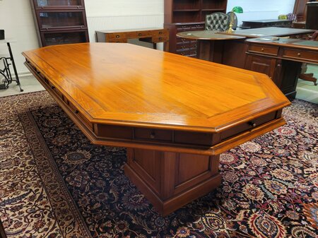 Art Deco Jan Frantzen Vergadertafel Tafel met 6 stoelen