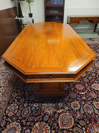 Art Deco Jan Frantzen Vergadertafel Tafel met 6 stoelen
