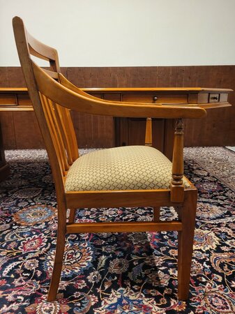 Art Deco Jan Frantzen Vergadertafel Tafel met 6 stoelen