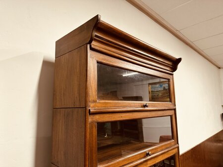Antieke Klassieke Globe Wernicke bibliotheekkast