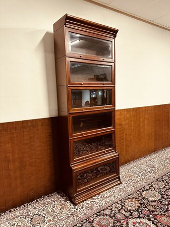 Antieke Globe Wernicke bibliotheekkast boekenkast