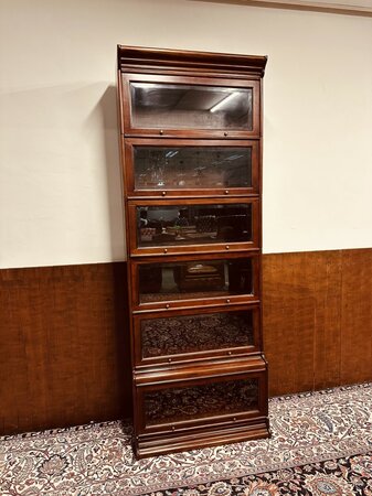 Antieke Globe Wernicke bibliotheekkast boekenkast