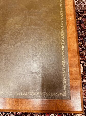 Grote antieke Engelse bureau schrijftafel vergadertafel