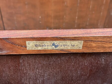 Klassiek Engels Globe Wernicke bureau