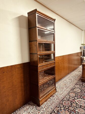 Antieke Globe Wernicke klassieke boekenkast