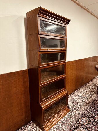 Klassiek Engels Antiek Globe Wernicke Boekenkast