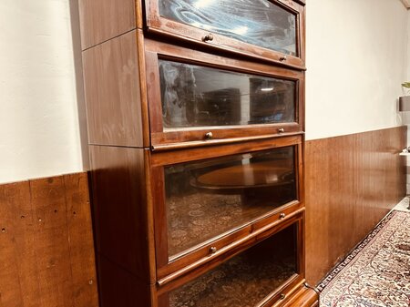 Klassiek Engels Antiek Globe Wernicke Boekenkast