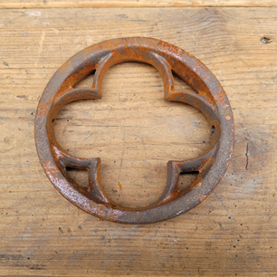 Gotische gietijzeren ring