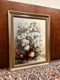 Stilleven Bloemen Schilderij van Theo van der Poel