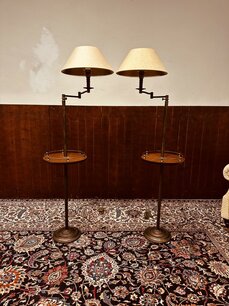 Klassiek Engels Antiek Vloerlamp