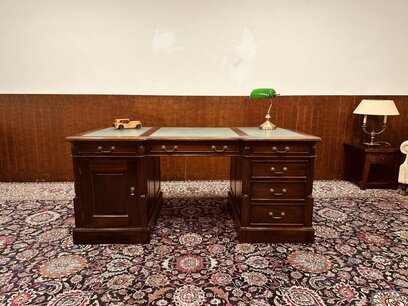 Antique Classic Desk Partnerdesk 