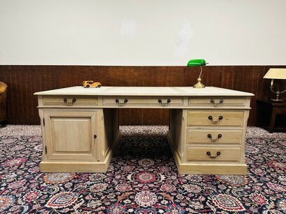 Eichholtz Landelijk Blank Eiken Bureau Partnerdesk