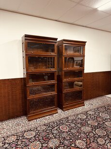 NIEUW Klassiek Engelse Globe Wernicke Boekenkast