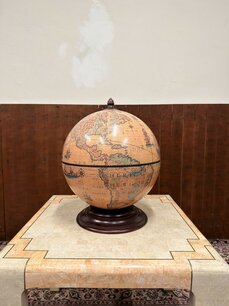 Klassieke Italiaanse Zoffoli Barglobe Tafelmodel