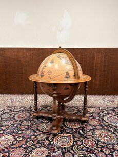 Grote Klassieke Italiaanse Zoffoli Barglobe Grote Klassieke Italiaanse Zoffoli Barglobe