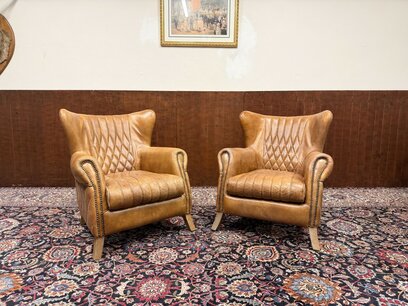 Set Aviator Fauteuil Schaapsleder