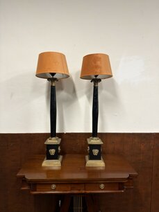 Antieke Franse Empire tafellamp