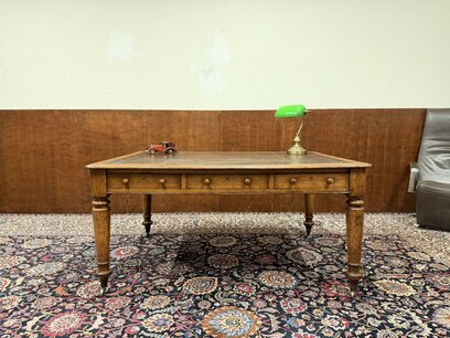 Klassiek Engelse Schrijftafel Partnerdesk