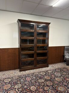 Dubbele Klassiek Engelse Globe Wernicke Boekenkast