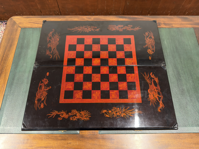 Antieke Chinese Schaakset Backgammon