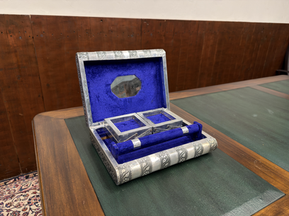 Antieke Indiase sieradendoos