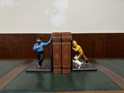 Boekensteunen Kuifje Tin Tin
