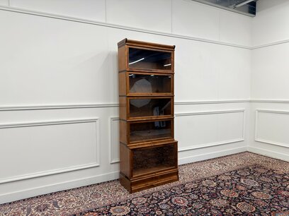 Klassieke Engelse Globe Wernicke Stijl Boekenkast