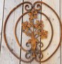 Wrought iron ornament flower arrangement - OS7