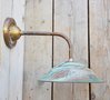 Country stable lamp copper patina - WK28
