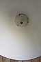 Hoge antieke industriële emaille hanglamp - HI22